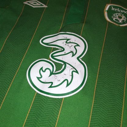 Republic of Ireland 2011 / 12 Football Jersey Umbro (11-12 Years)  #10 [Fair]