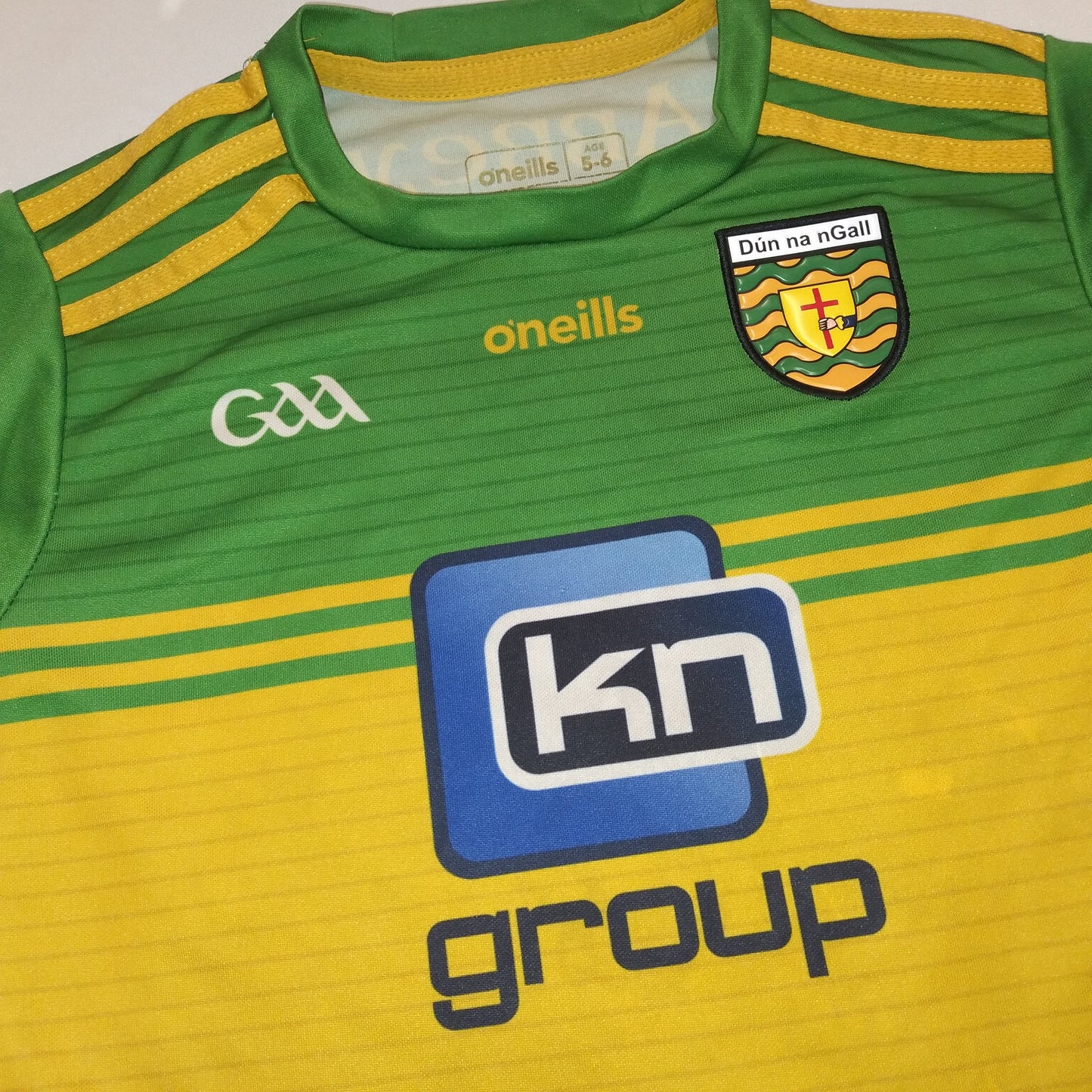 Donegal 2019 / 20 GAA Jersey O'Neills (5-6 Years)   [Fair]
