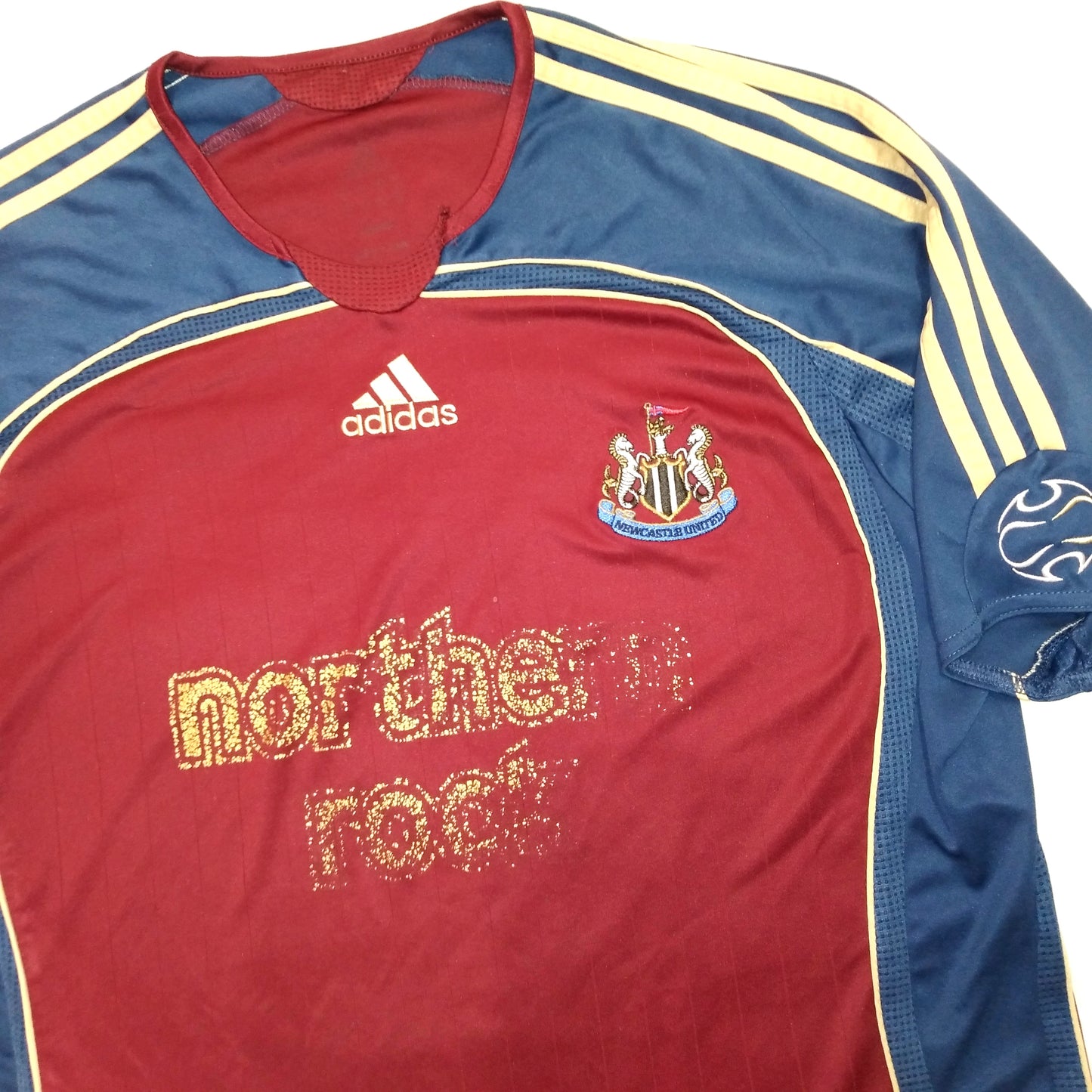 Newcastle United 2006 / 07 Football Jersey adidas (XL)   [Average]