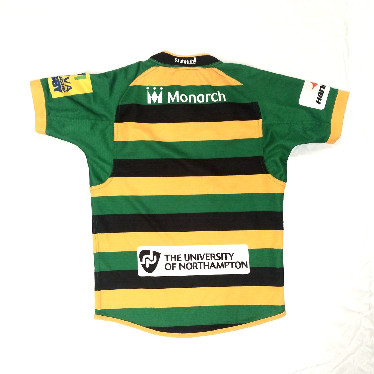 Northampton Saints 2015 / 16 Rugby Jersey Burrda Sport (S)   [Very Good]