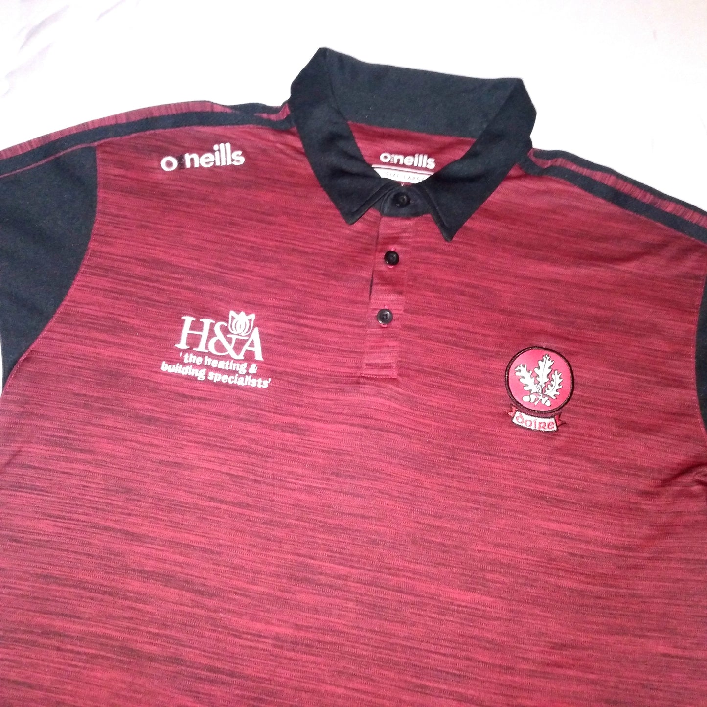 Derry  2020 / 21 GAA Polo Shirt O'Neills (L)   [Very Good]