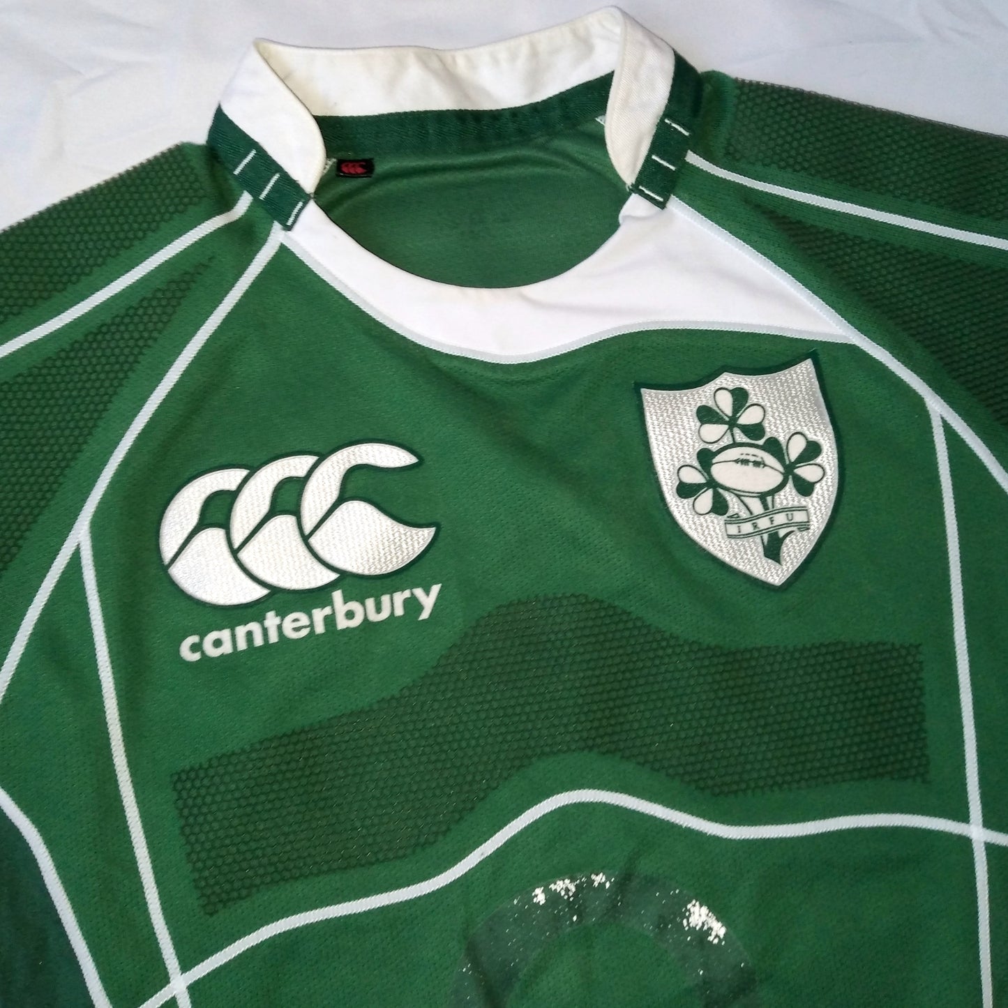 Ireland 2007 / 08 Rugby Jersey Canterbury (S) Test   [Average]