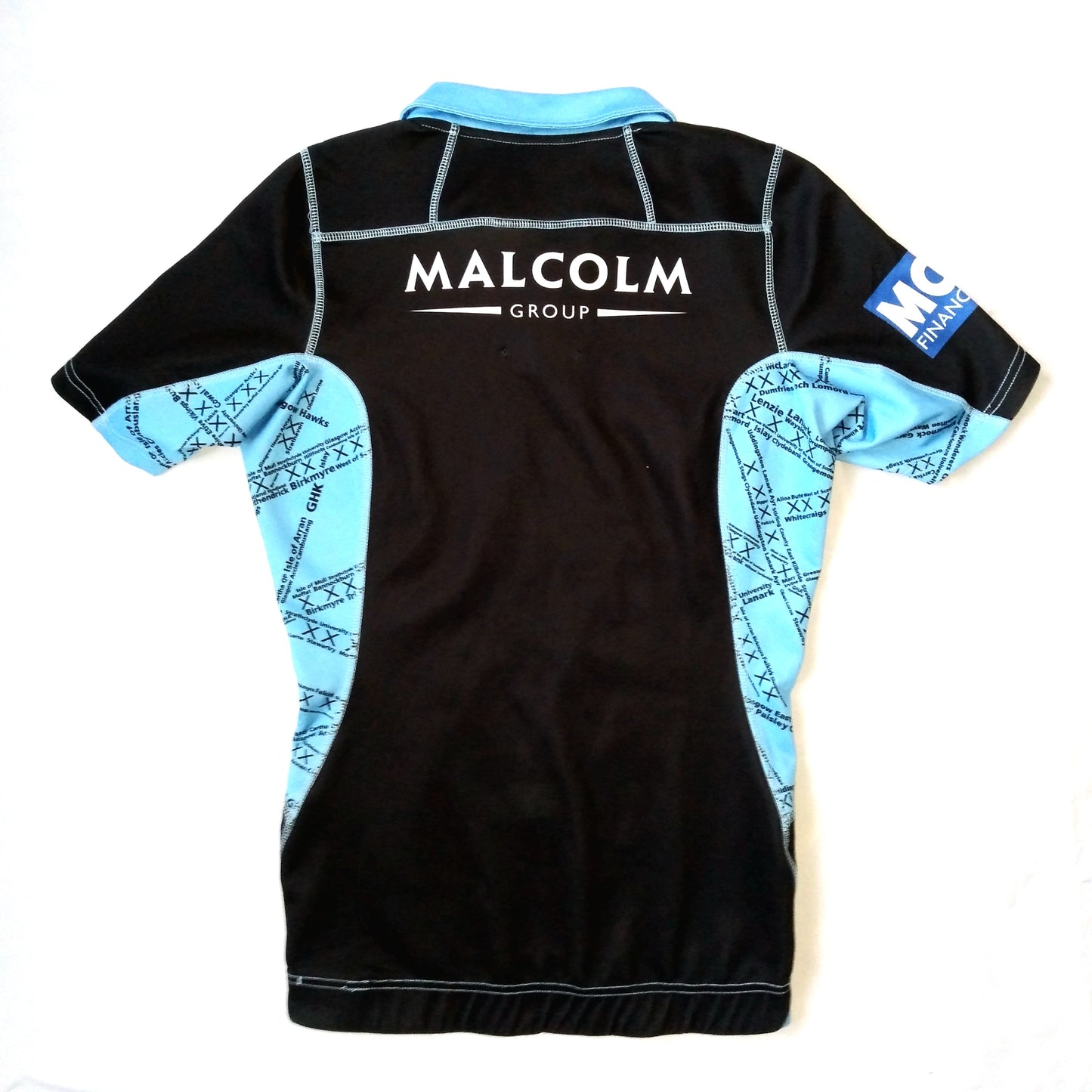 Glasgow Warriors 2015 / 16 Rugby Jersey Macron (M) Test   [Very Good]