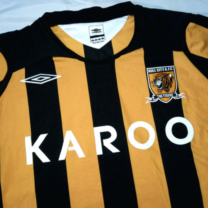 Hull City 2008 / 09 Football Jersey Umbro (L)   [Excellent]