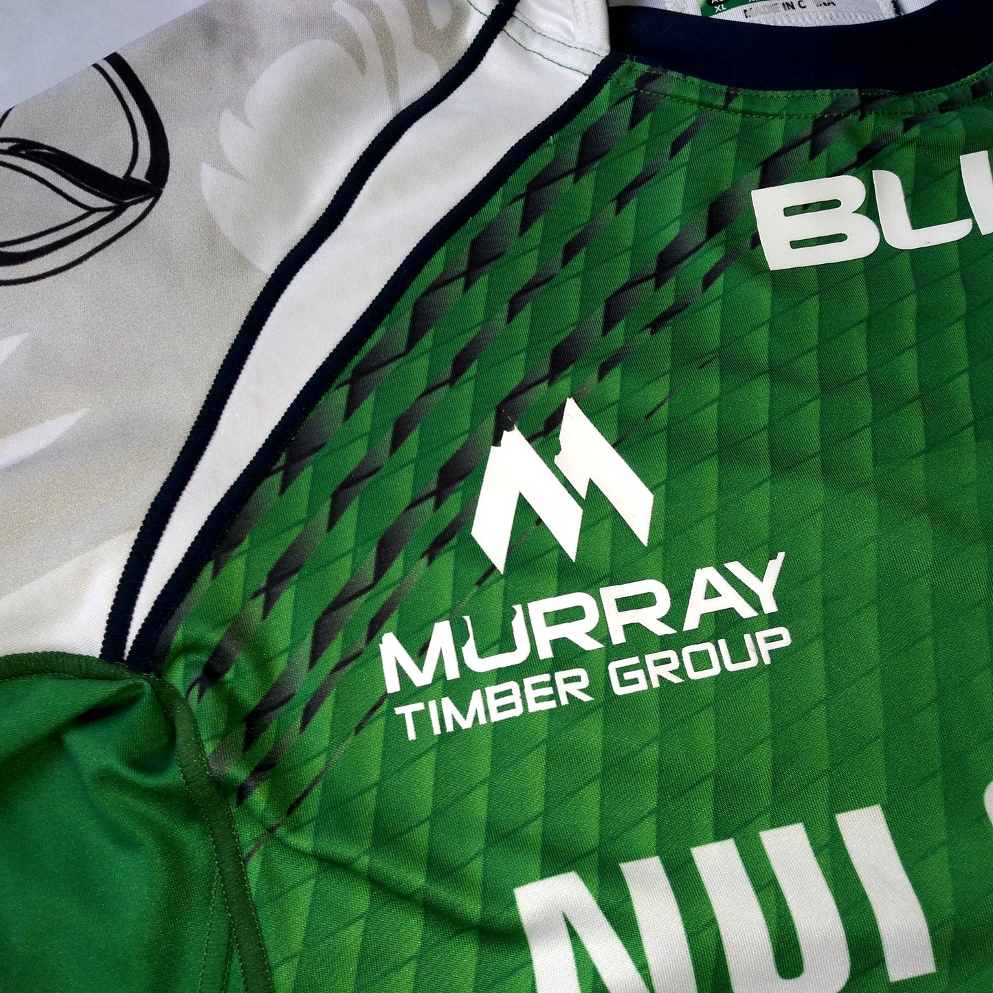 Connacht 2015 / 16 Rugby Jersey BLK (XL) Player Issue #2 [Average]