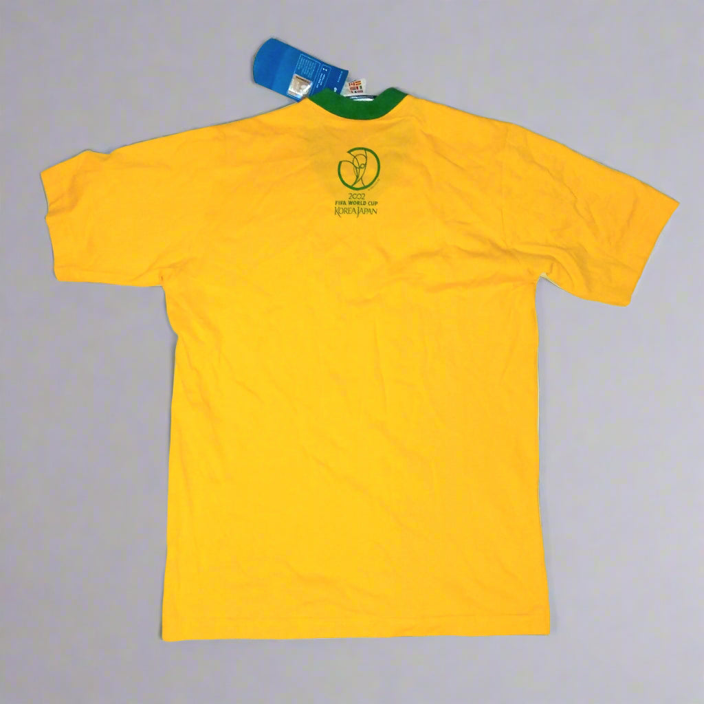 Brazil 2002 Football T-Shirt adidas (S) World Cup  [New]