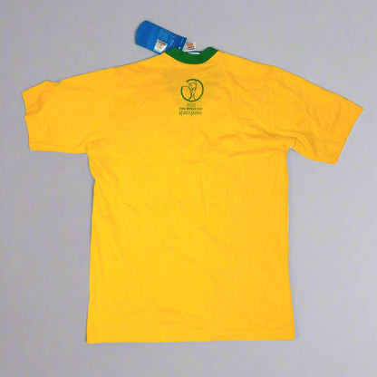 Brazil 2002 Football T-Shirt adidas (S) World Cup  [New]