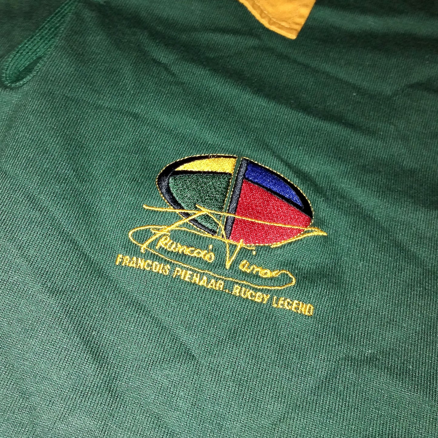 South Africa 1990s Rugby Jersey Canterbury (L) Francois Pienaar  [Excellent]