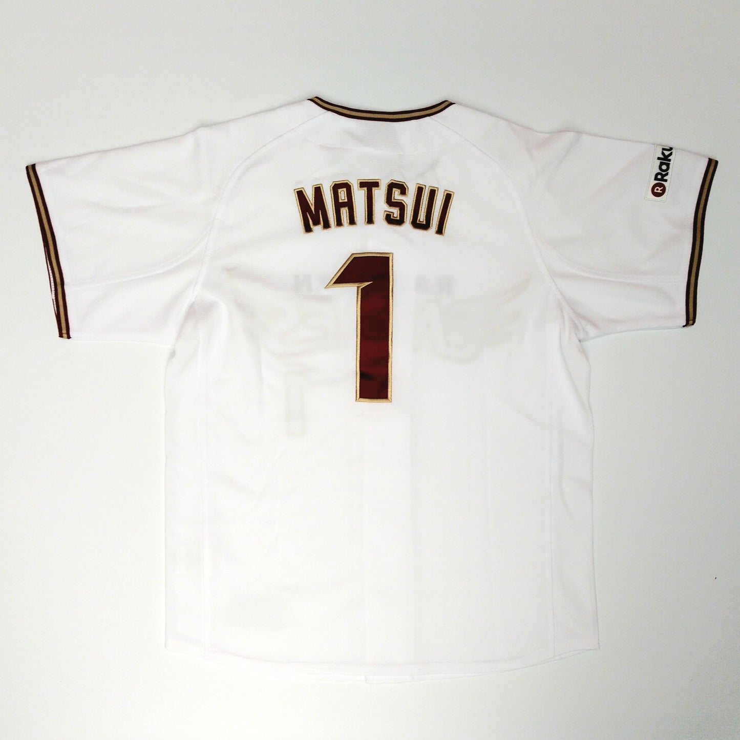 Tohoku Rakuten Eagles 2018 / 19 Baseball Jersey Majestic (M) Matsui Yuki #1 [Excellent]
