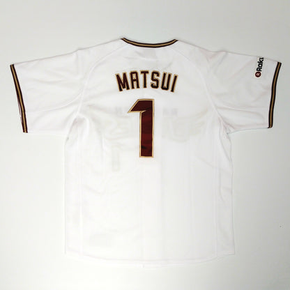 Tohoku Rakuten Eagles 2018 / 19 Baseball Jersey Majestic (M) Matsui Yuki #1 [Excellent]