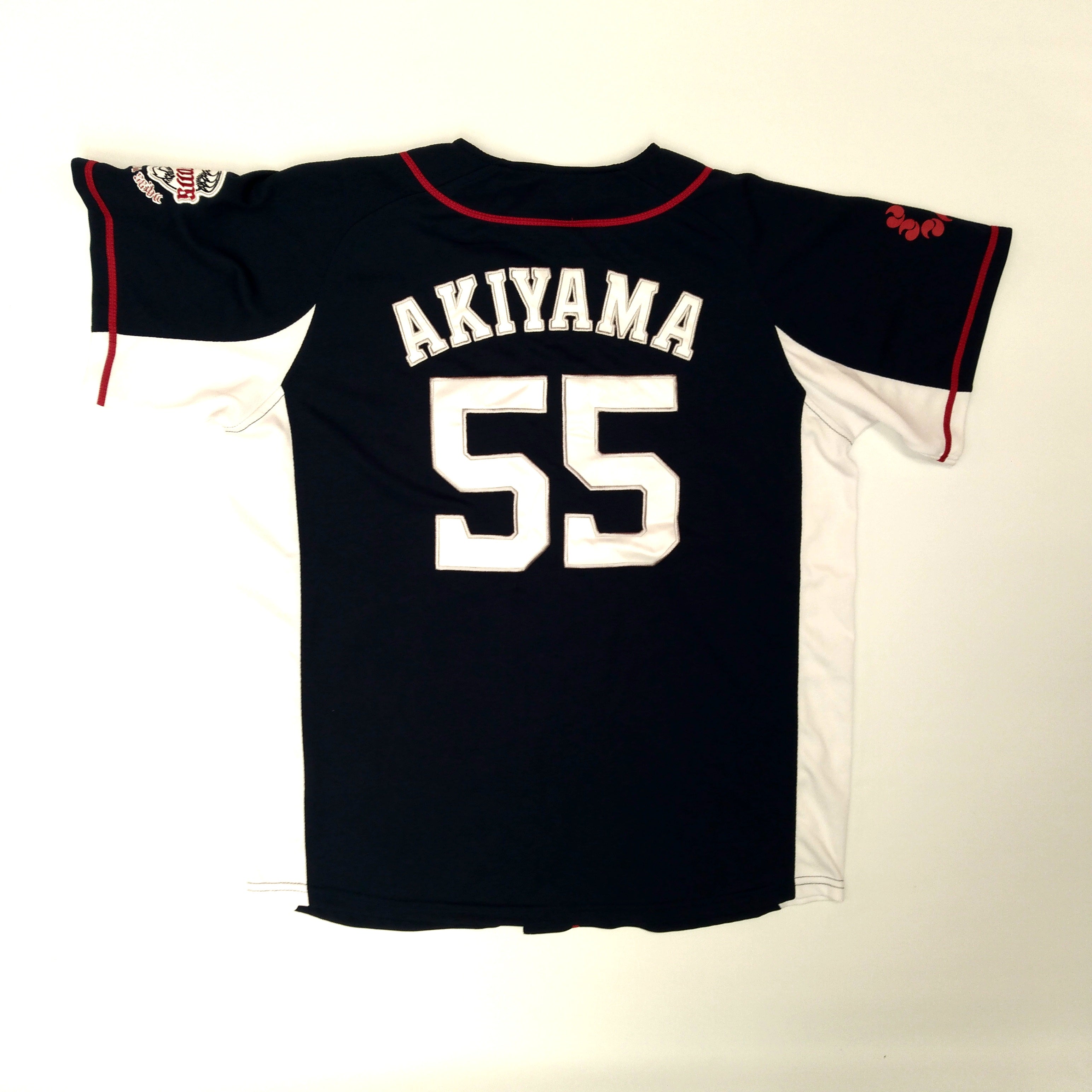 Saitama Seibu Lions 2016 / 17 Baseball Jersey Majestic (S) Akiyama