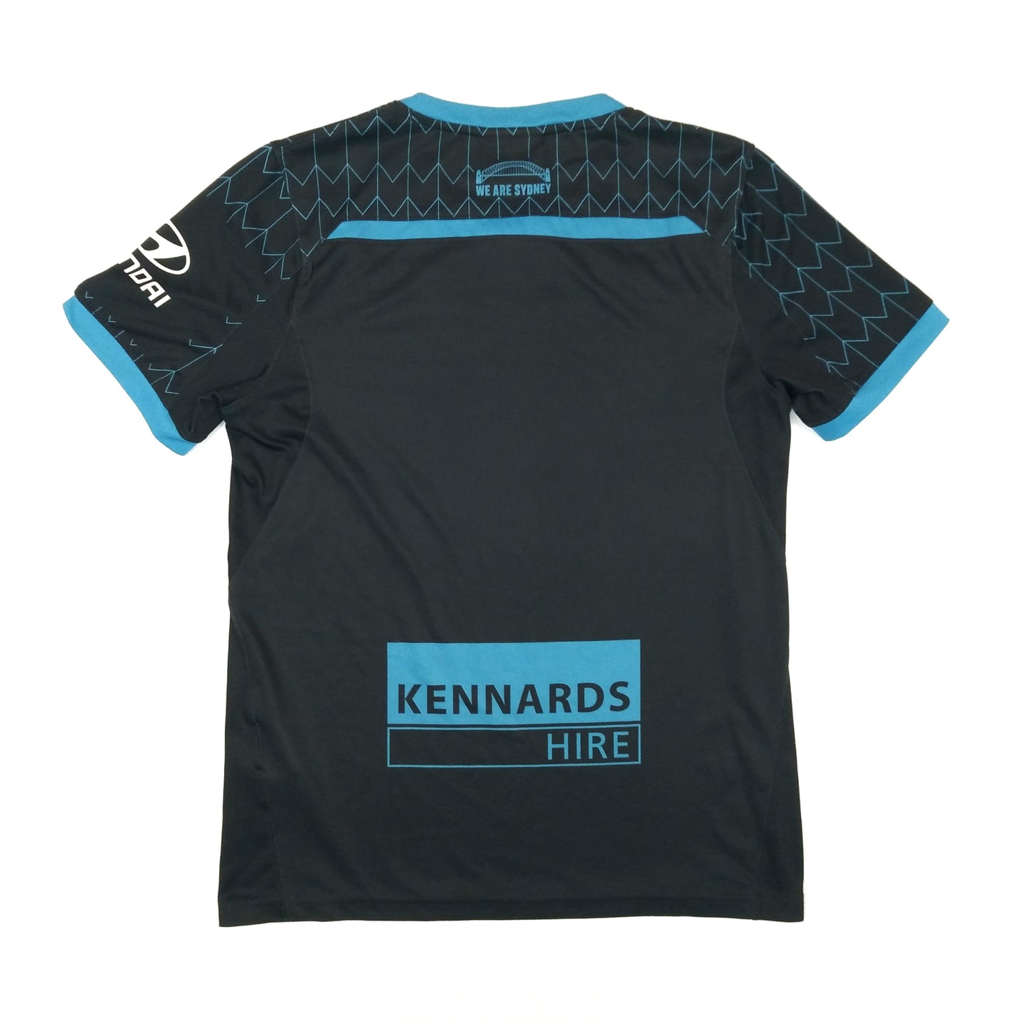 Sydney FC 2020 / 21 Football Jersey Under Armour (12-13 Years)   [Fair]