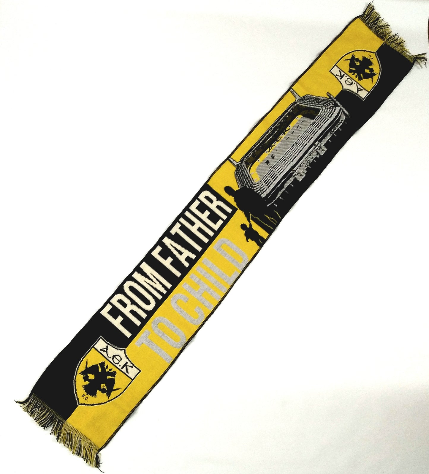 AEK Athens 2020s Football Scarf AEK Athens (One Size)   [Excellent]