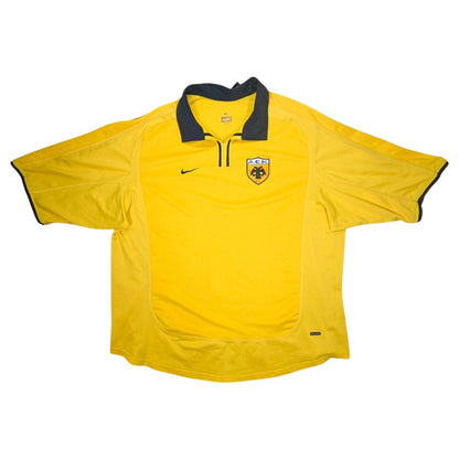  AEK Athens Nike Home Football Jersey 2000 (2XL) [Good]