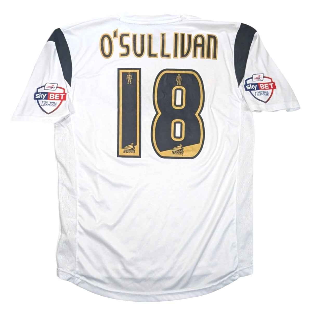 Accrington Stanley Player Issue Mitre Third Football Jersey 2014 John O'Sullivan #18 (M) [Good]