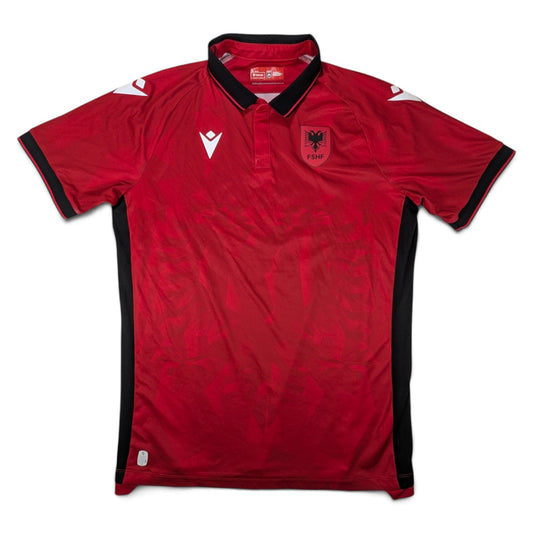 Albania Macron Home Football Jersey 2023 (XL) [Very Good]