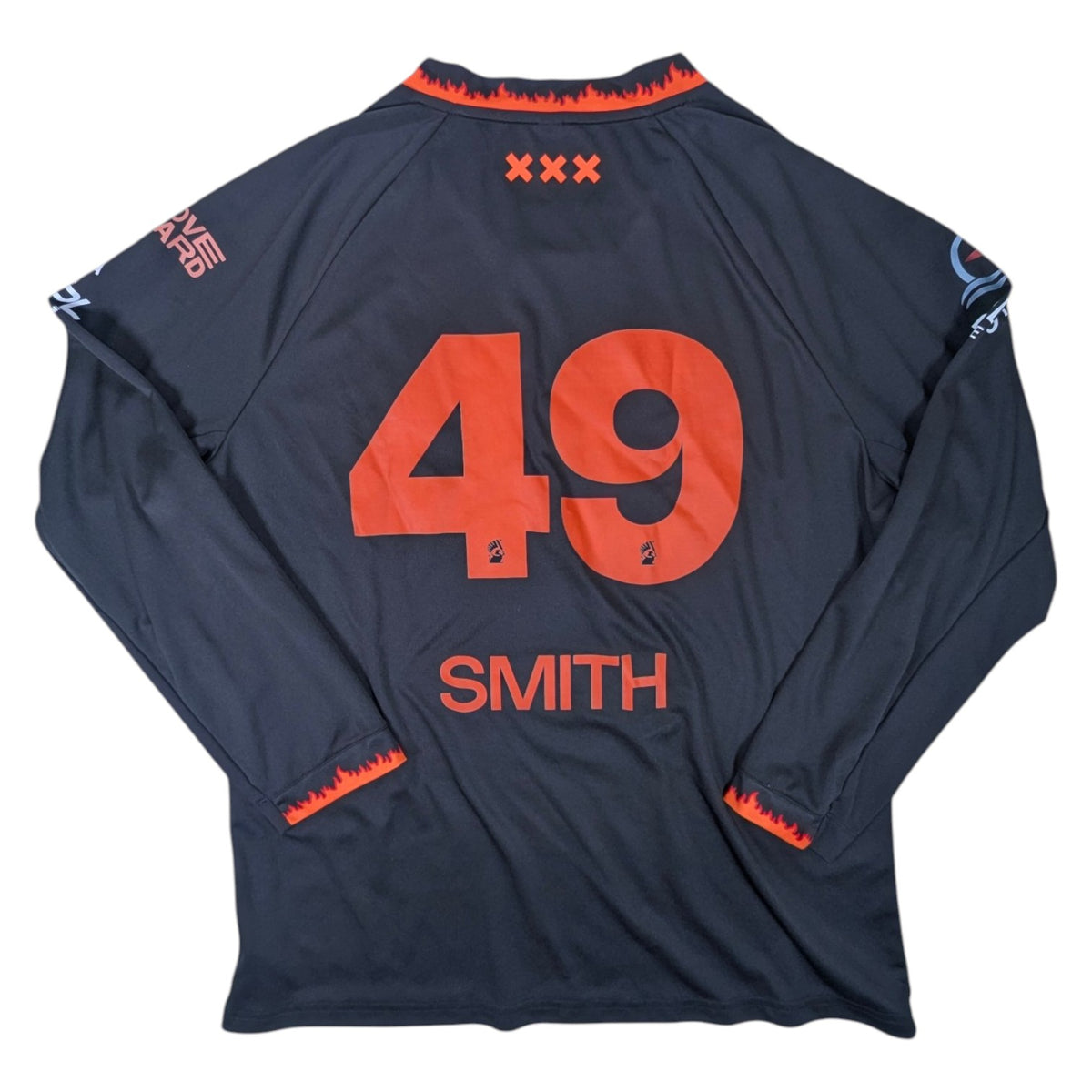  Amsterdam Flames JDH Home Cricket Jersey 2026 Steve Smith #49 (L) [Very Good]