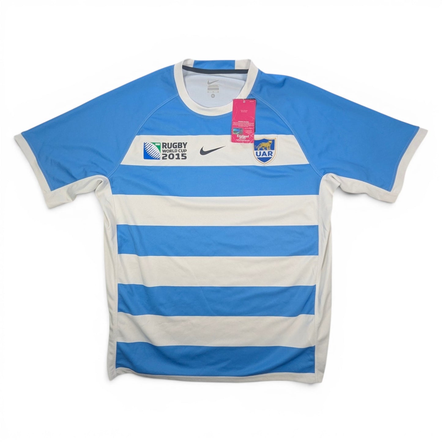 Argentina Nike Home Rugby Jersey 2015 (XL)