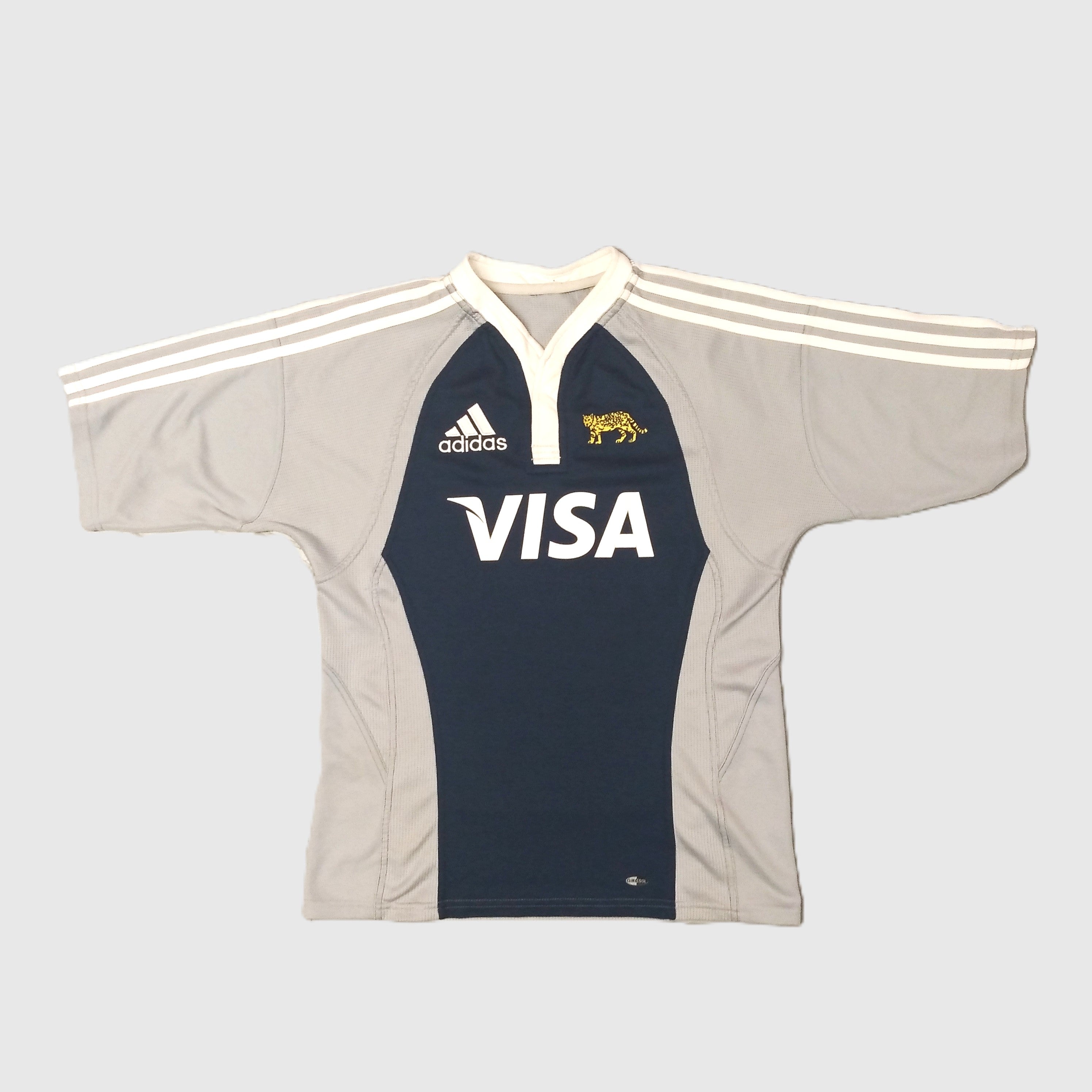 Argentina 2007 08 Rugby Jersey adidas S Player Issue 25 Good SHIRTS V SKINS