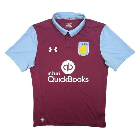 Aston Villa Under Armour Home Football Jersey 2016 