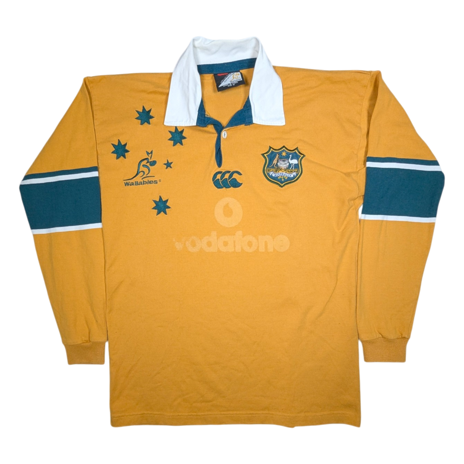 Australia Canterbury Home Rugby Jersey 2002 (M