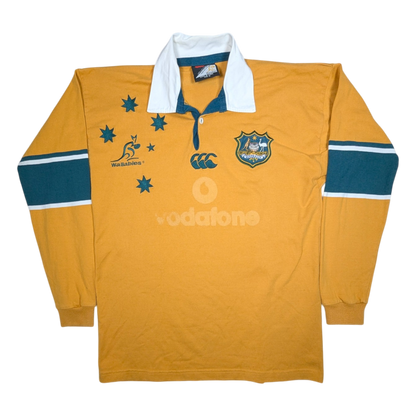 Australia Canterbury Home Rugby Jersey 2002 (M