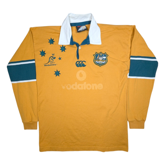 Australia Canterbury Home Rugby Jersey 2002 (M