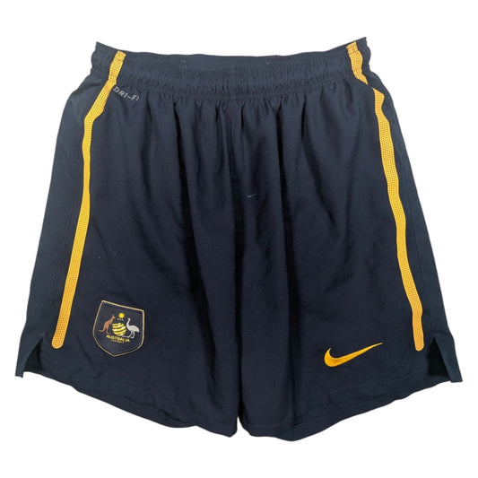 Australia Nike Home Football Shorts 2010s (M) [Very Good]