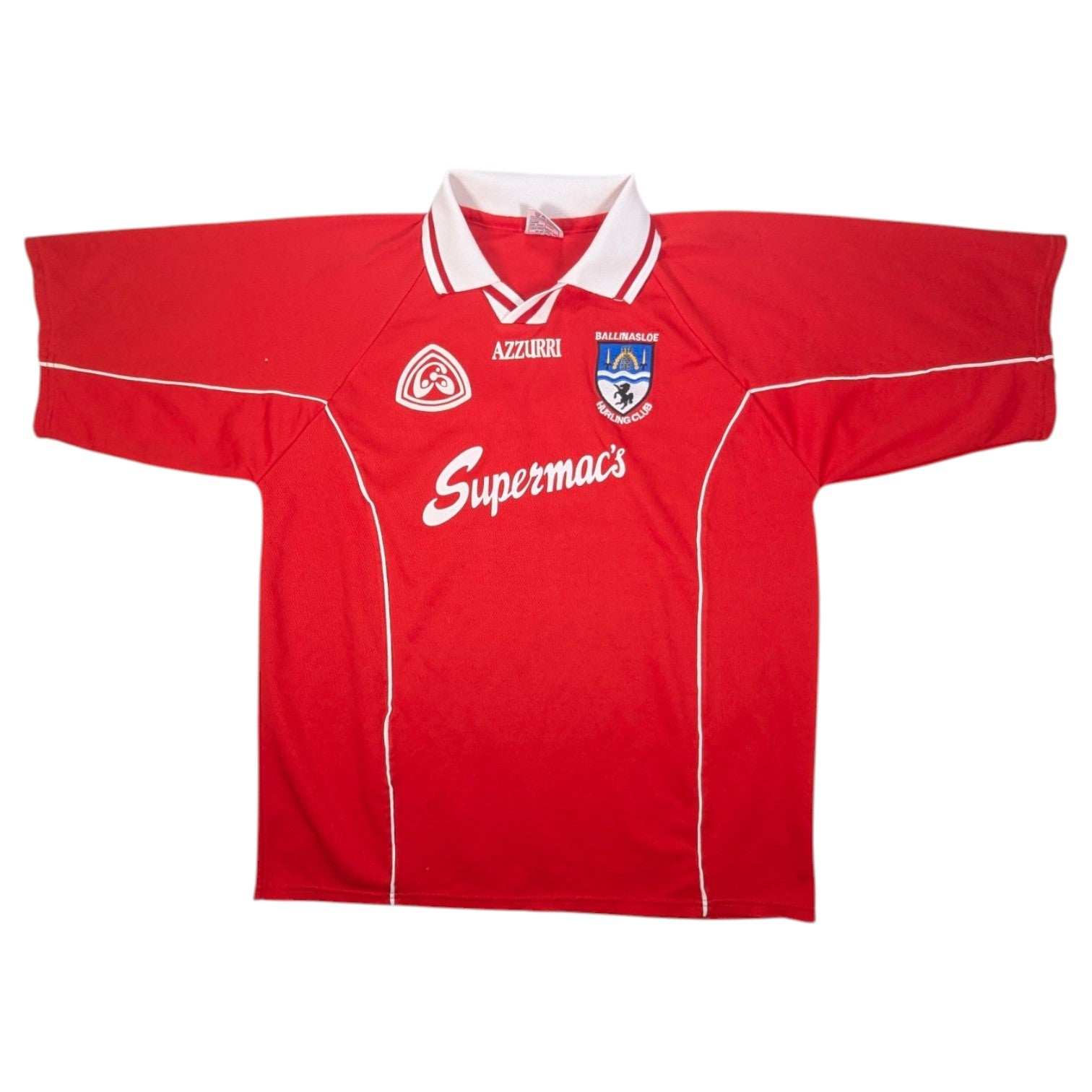 Ballinasloe Player Issue Azzurri Home GAA Jersey 2000s #25 (L) 