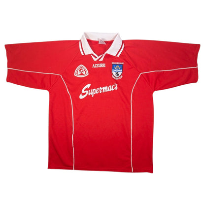 Ballinasloe Player Issue Azzurri Home GAA Jersey 2000s #25 (L) 