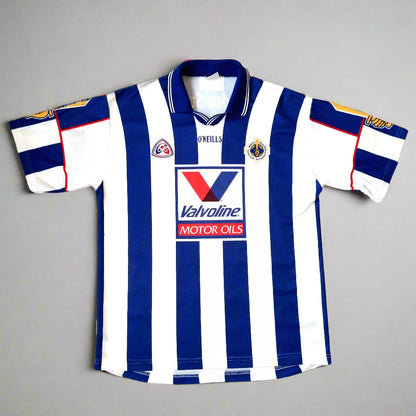 Ballyboden St Endas GAA  Short Sleeve  Home  Jersey  2000 / 01  O'Neills  Player Issue   Unisex Adults     #9  Valvoline Motor Oils  Ballyboden St Endas GAA Gaelic Football Hurling Camogie Jersey Shirt Vintage Retro  SHIRTS V SKINS   