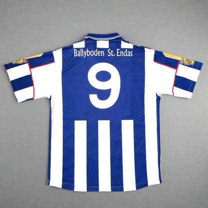 Ballyboden St Endas GAA  Short Sleeve  Home  Jersey  2000 / 01  O'Neills  Player Issue   Unisex Adults     #9  Valvoline Motor Oils  Ballyboden St Endas GAA Gaelic Football Hurling Camogie Jersey Shirt Vintage Retro  SHIRTS V SKINS   