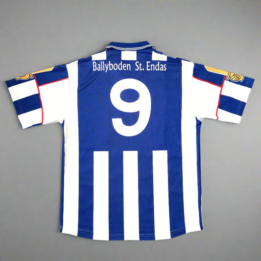 Ballyboden St Endas GAA  Short Sleeve  Home  Jersey  2000 / 01  O'Neills  Player Issue   Unisex Adults     #9  Valvoline Motor Oils  Ballyboden St Endas GAA Gaelic Football Hurling Camogie Jersey Shirt Vintage Retro  SHIRTS V SKINS   