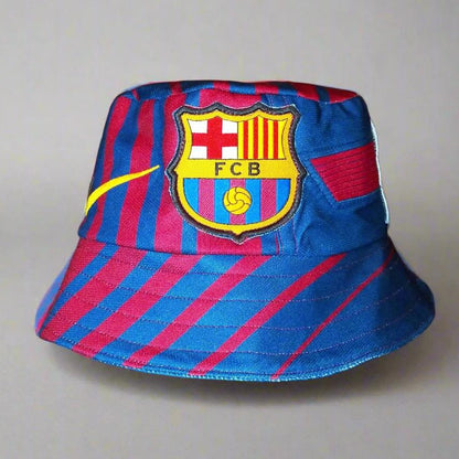 Barcelona Football    Home  Bucket Hat  2017 / 18  Nike     Unisex Adults       Rakuten  bucket hat festival vintage retro upcycled recycled rave cap headware   SHIRTS V SKINS   