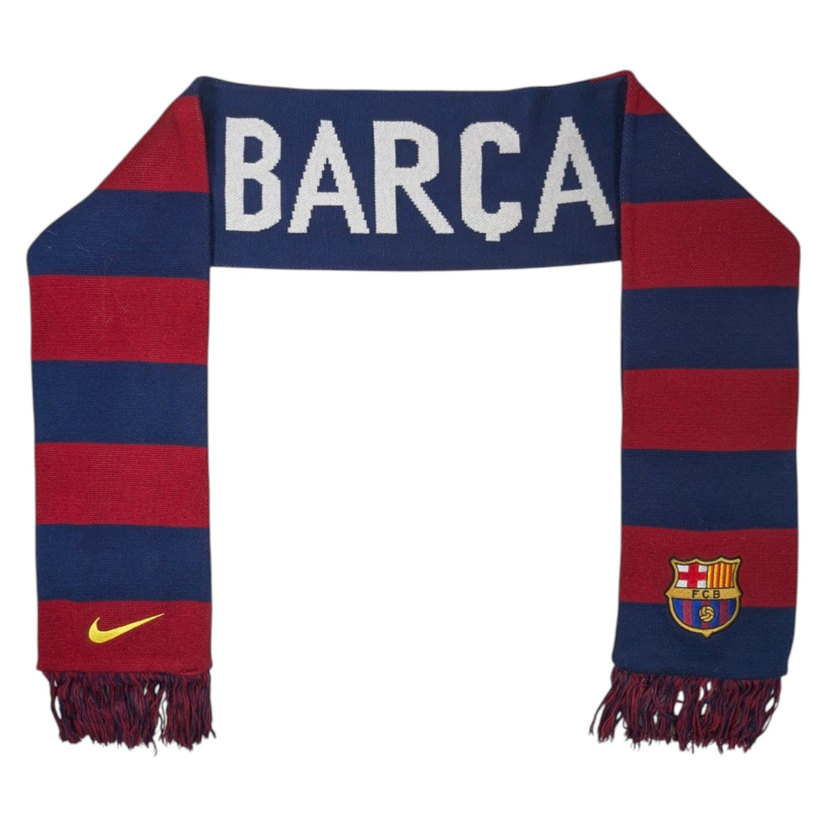 Barcelona Nike Football Scarf 2010s [Good]