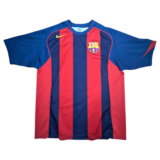 Barcelona Nike Home Football Jersey 2004 (L) [Very Good]
