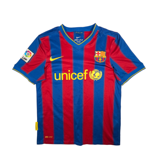 Barcelona Nike Home Football Jersey 2009 (S) 