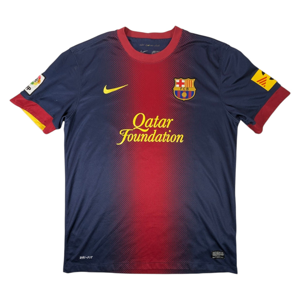  Barcelona Nike Home Football Jersey 2012 (M) [Fair]