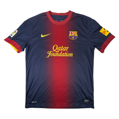  Barcelona Nike Home Football Jersey 2012 (M) [Fair]