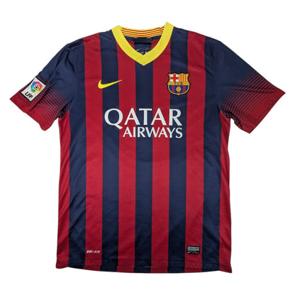 Barcelona Nike Home Football Jersey 2013 (M) [Very Good]