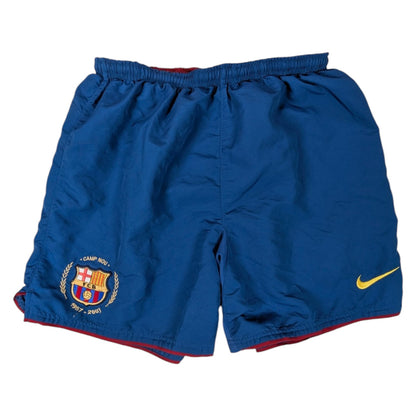 Barcelona Nike Home Football Shorts 2007 (14-15 Years) [Good]