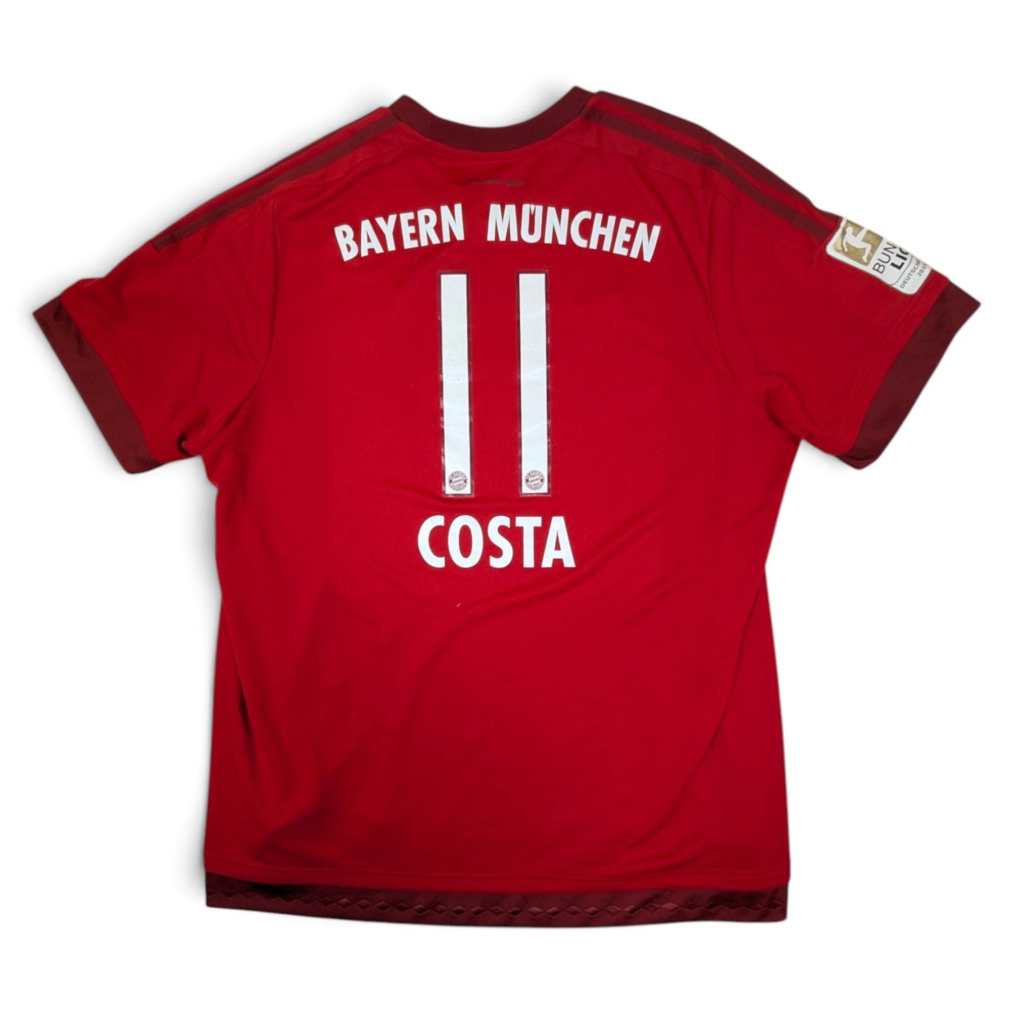 Bayern Munich adidas Home Football Jersey 2015 Douglas Costa #11 (2XL) 
