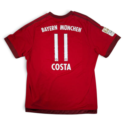 Bayern Munich adidas Home Football Jersey 2015 Douglas Costa #11 (2XL) 