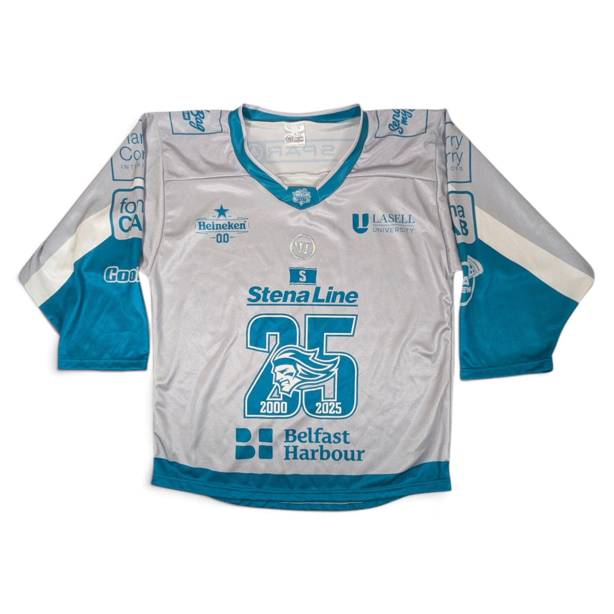 Belfast Giants Warrior Ice Hockey Jersey 2025 25 year Anniversary (S) [Excellent]