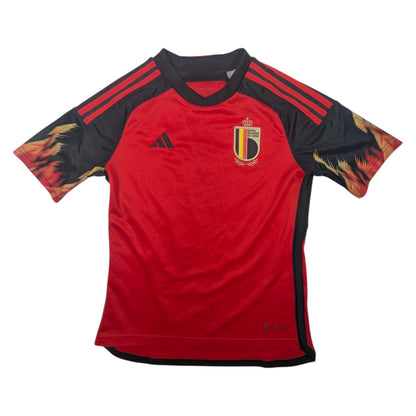  Belgium adidas Home Football Jersey 2022 (11-12 Years)