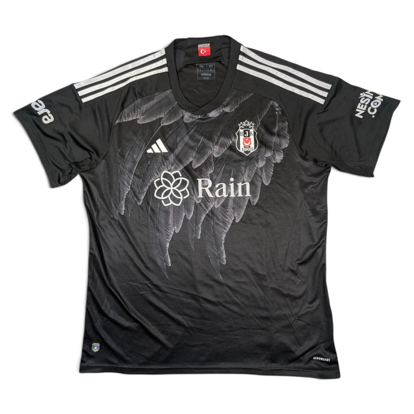 Besiktas adidas Away Football Jersey 2023 (2XL) [Very Good]