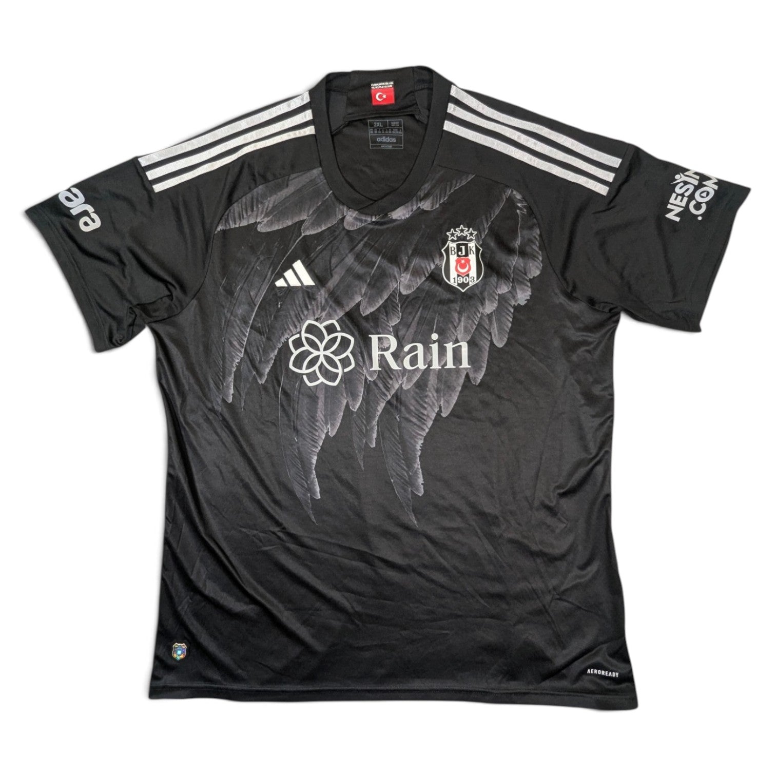 Besiktas adidas Away Football Jersey 2023 (2XL) [Very Good]