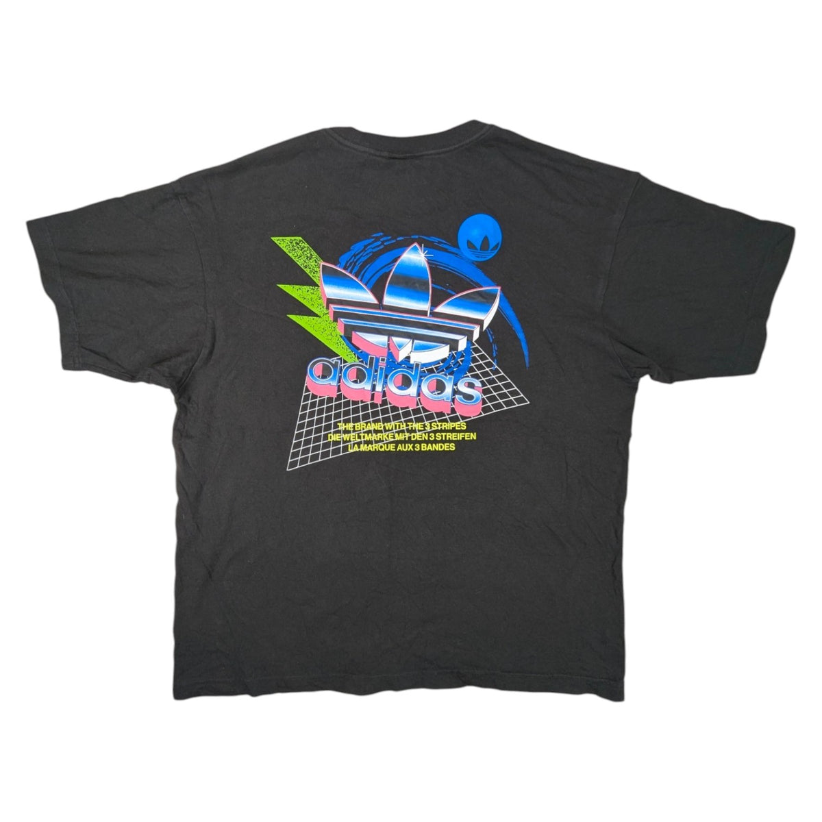  Black Graphic adidas Streetwear Jersey (M) [Good]