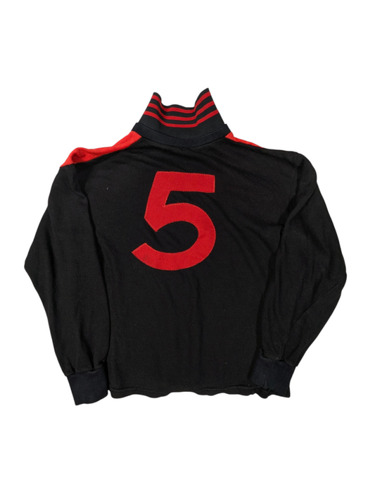 : Black Player Issue O'Neills Home Football Jersey 1980s bohemians