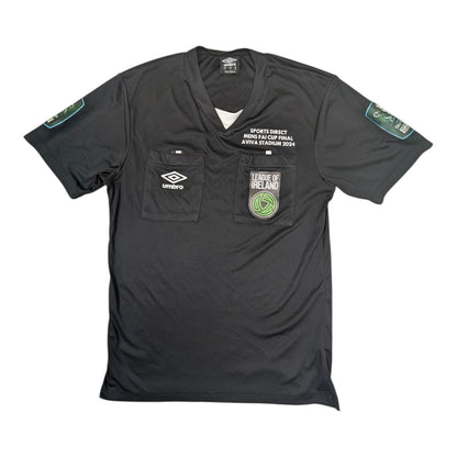  Black Player Issue Umbro Football Jersey 2024 FAI Cup Final (XL)